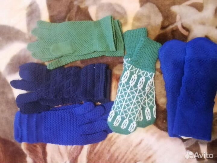 Носки шерстяные, новые, ручной работы