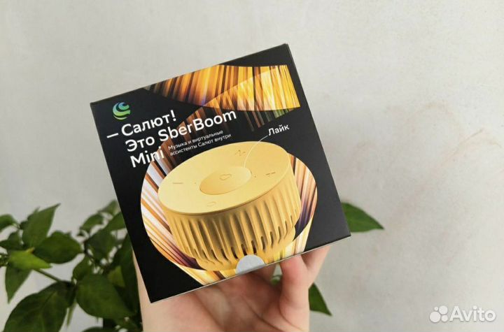 Новая колонка Sber Boom Mini