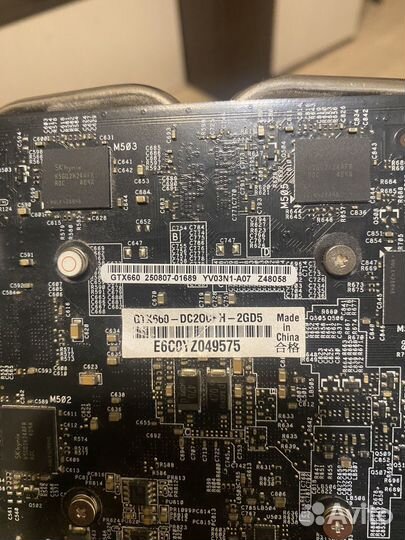 Видеокарта asus gtx 660