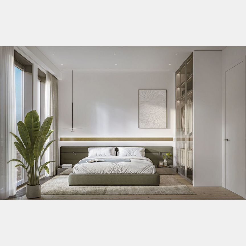 1-к. квартира, 50,2 м², 6/20 эт.