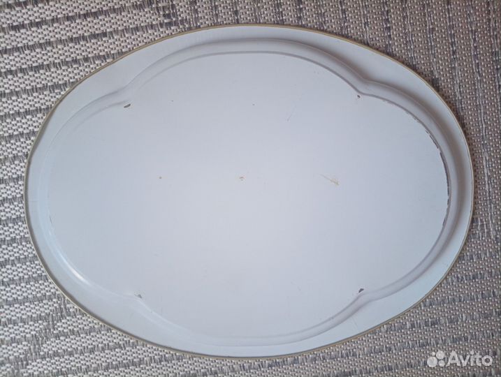 Поднос металлический времён СССР