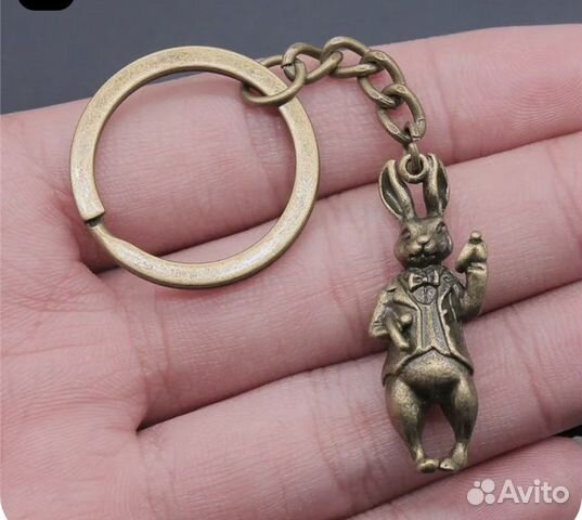 Брелок для ключей с кроликом