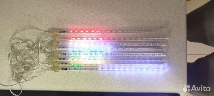 Новогодние гирлянда -сосульки