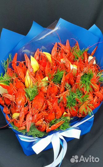Раки в букете