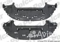 Защита бампера нижняя перед для citroën C4 (B7) 09.10