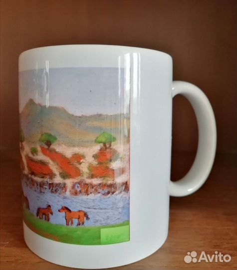 Кружка с фотопечатью природы