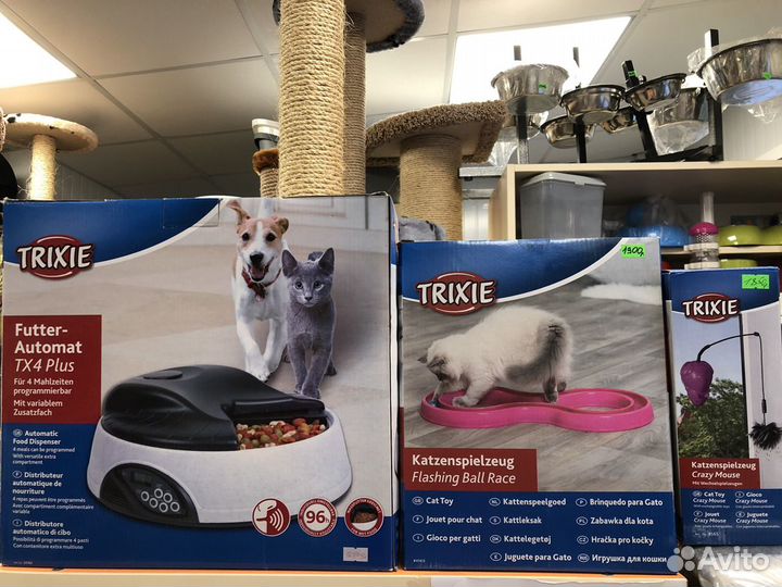 Домики, игрушки, когтеточки для кошек