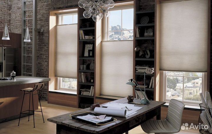 Шторы плиссе и гофре на окно