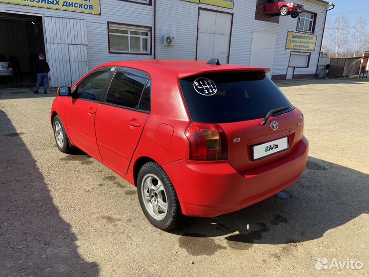 Toyota Corolla Runx 1.8 МТ, 2002, 260 000 км