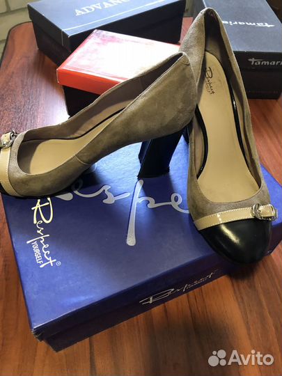 Туфли женские 39 размер бежевые