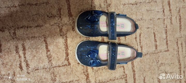 Сандалии для девочки 23 размер