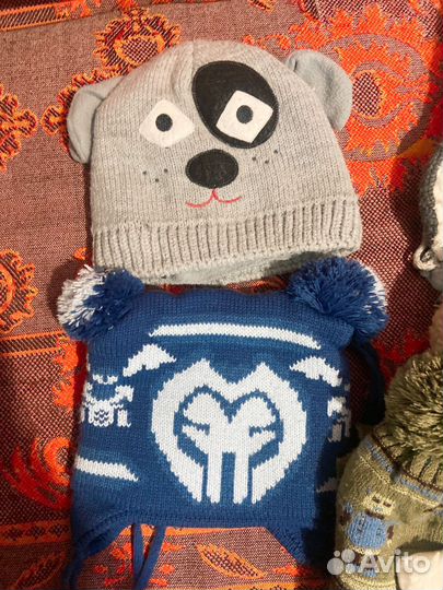 Шапочки для мальчика