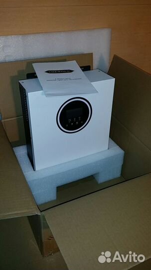 Солнечный инвертор 3 кВт гибридный с подмесом