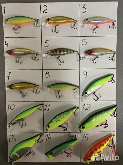 Японские воблеры