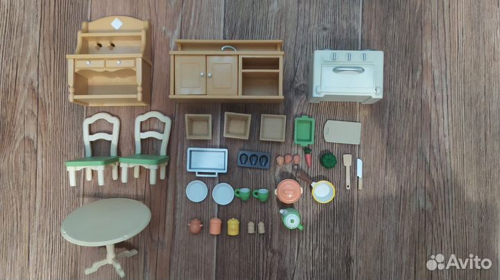 Sylvanian Families кухня