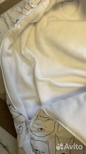 Зимний комбинезон конверт на выписку