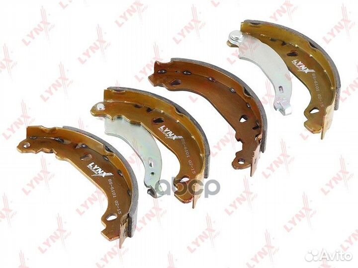 Колодки тормозные барабанные зад BS6101