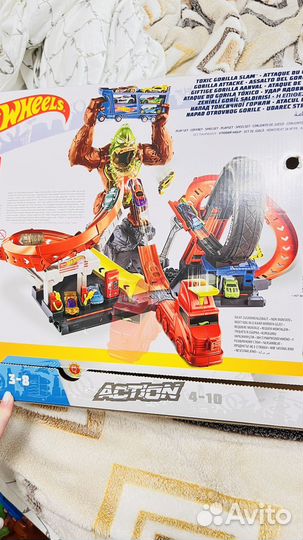 Трек хот вилс «удар ядовитой гориллы«