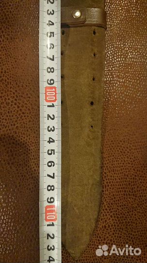 Ремень кожаный военный победоносный