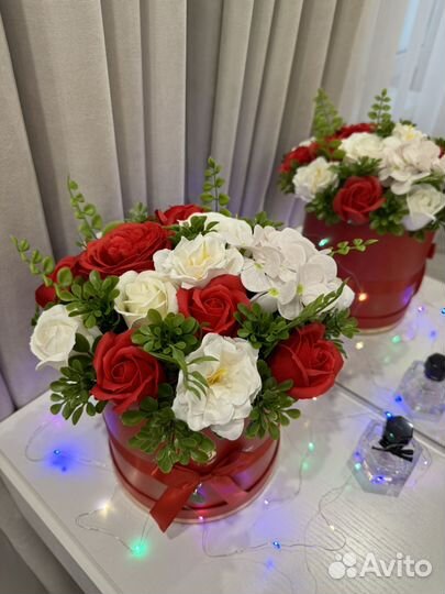 Неувядающий букет из мыльных цветов