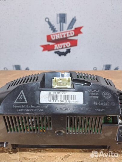 Панель приборов Mercedes Benz E Class W211 3.0CDI