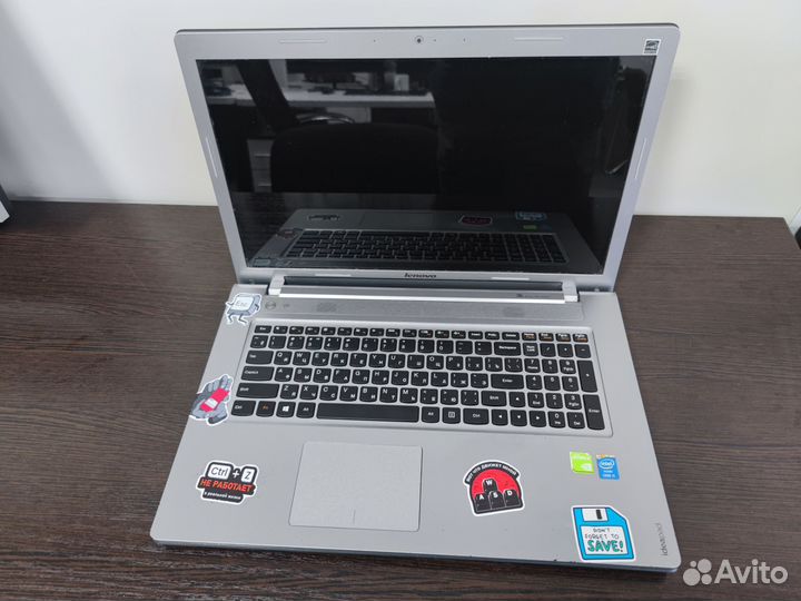 Шикарный 17,3' ноутбук Lenovo z710, б/у