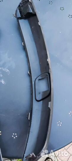 Накладки напередний бампер Volkswagen golf 5+