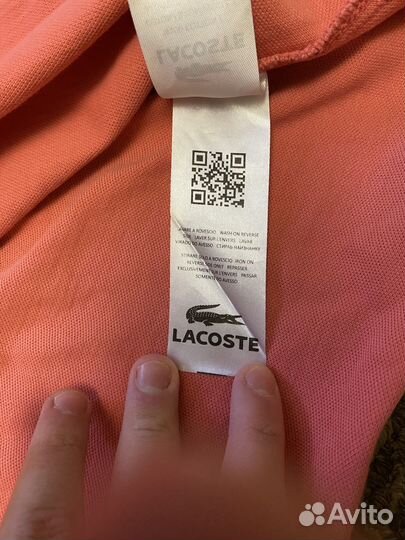 Поло Lacoste