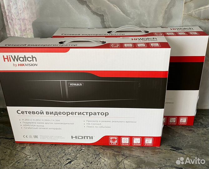 Комплект ip видеорегистраторов Hiwatch