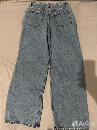 Джинсы женские широкие