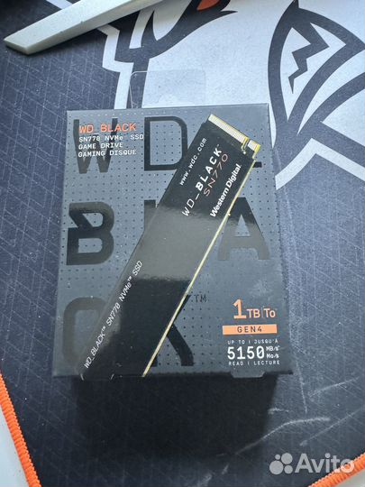 SSD WD Black 1tb Nvme gen4