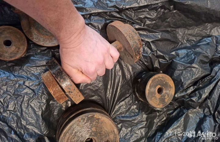 Гантели разборные СССР б/у 20 кг