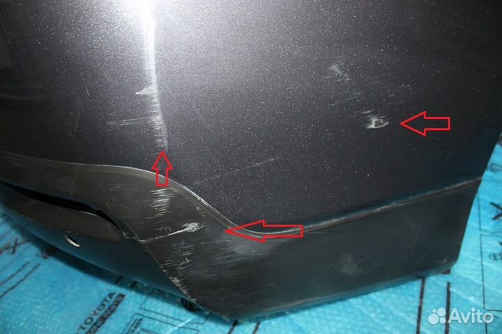 Бампер Хайлендер серый Оригинал 2010-2013