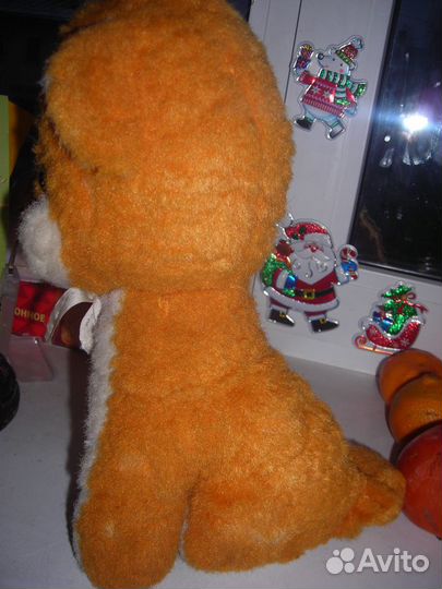 Тигр СССР меховая игрушка 70-х гг