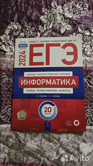 Информатика ЕГЭ 2024