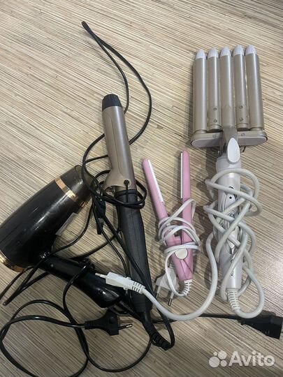 Плойка, фен, гафре