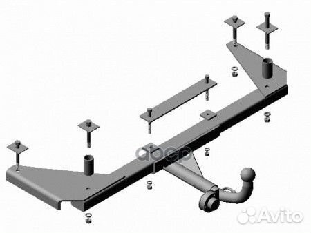 Фаркоп трейлер Daewoo Nexia / Espero 7410 трейлер