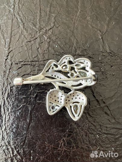 Брошь серебро