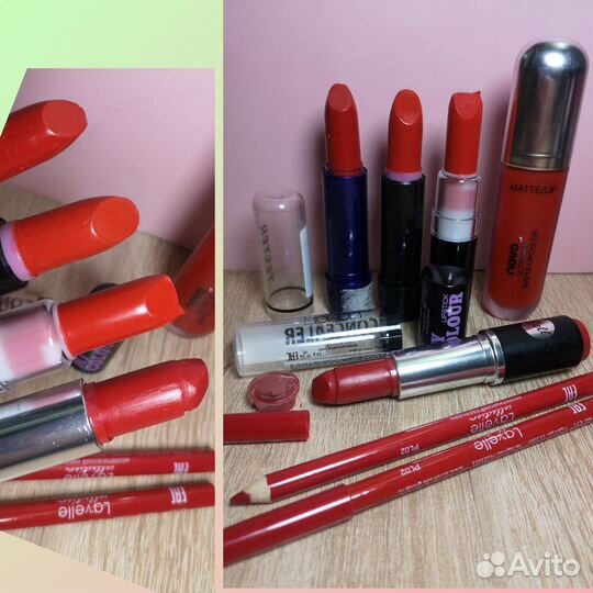 Набор помад +карандаши