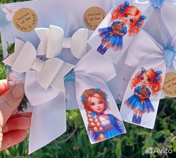 Бантики ручной работы
