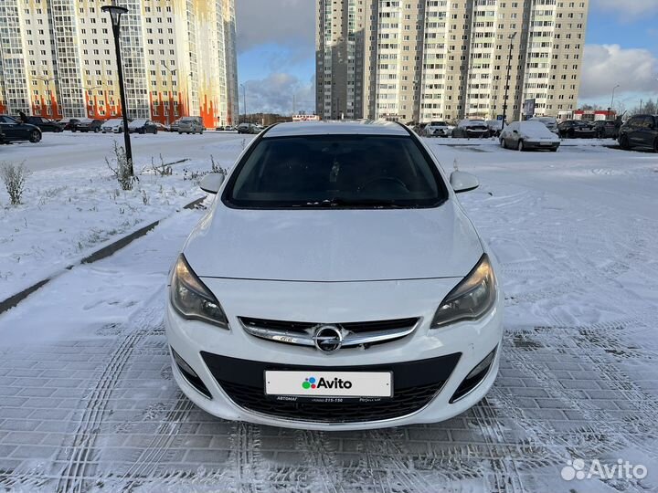 Opel Astra 1.6 МТ, 2013, 125 000 км