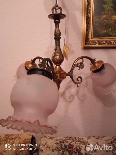 Винтажная люстра СССР