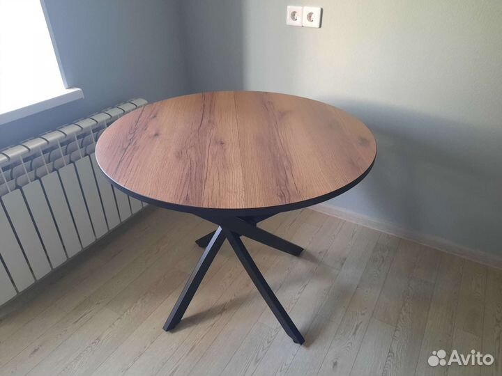 Стол кухонный круглый раскладной