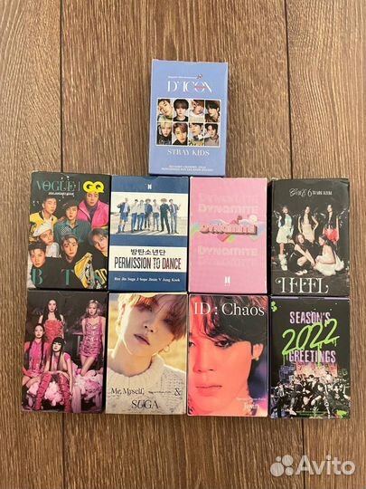 Фотокарточки BTS, Stray Kids,Black Pink, (G) I-dle
