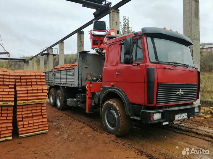 Аренда и услуги манипулятора, стрела 22 м