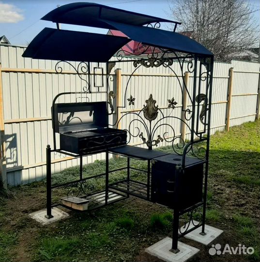 Мангал цельносварной