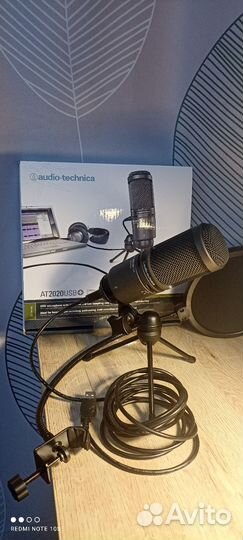Микрофон Audio-Technica AT2020USB+ USB