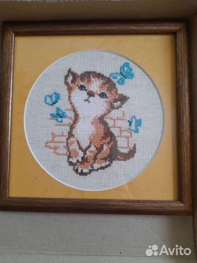 Картина вышитая крестом
