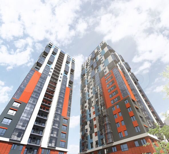 2-к. квартира, 71,4 м², 21/25 эт.