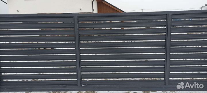 Изготовление, установка заборов из металла